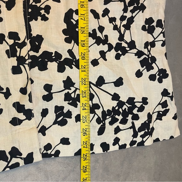 Lily Stanhope Black and White 3/4 Bell Sleeve Blouse - Picture 8 of 8